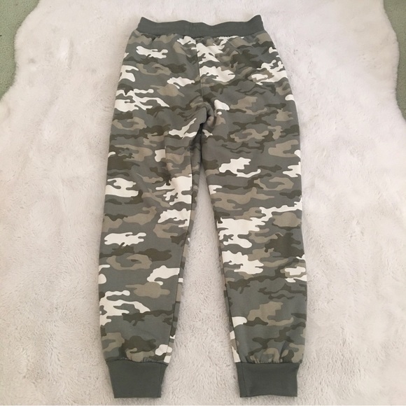 Camo Faux fur lined Joggers size XL - Picture 1 of 8